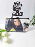 کیف آرایشی چرم فانتزی