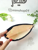 کیف آرایشی چرم یونیکورن صورتی