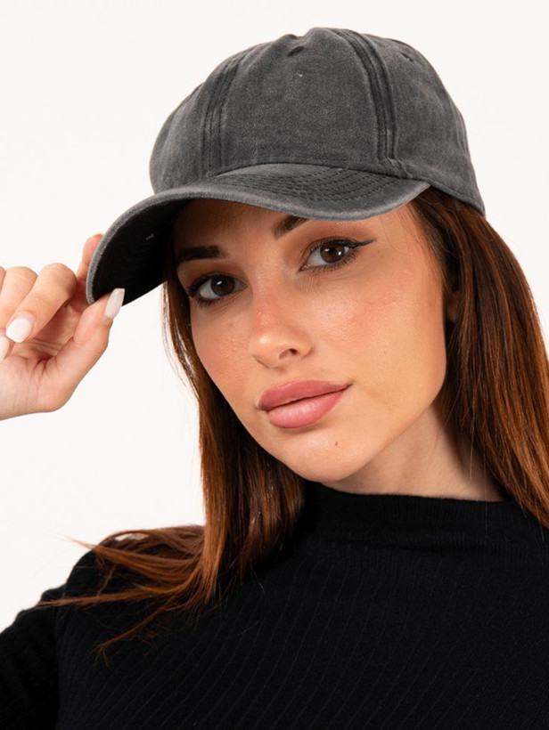 کلاه کپ جین ساده یونیسکس مدل کلاسیک