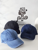 کلاه کپ جین ساده یونیسکس مدل کلاسیک