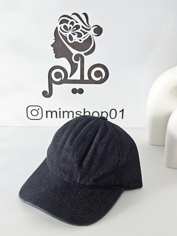 کلاه کپ جین ساده یونیسکس مدل کلاسیک