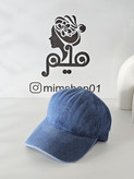 کلاه کپ جین ساده یونیسکس مدل کلاسیک
