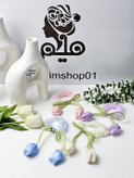 کشمو حریر با آویز گل لاله 🌷