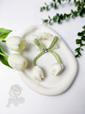 کشمو حریر با آویز گل لاله 🌷